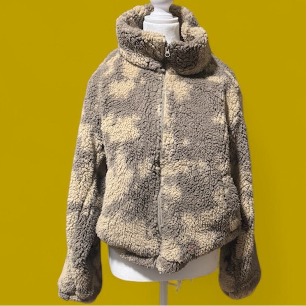 Cozy Camouflage Sherpa Jacket
